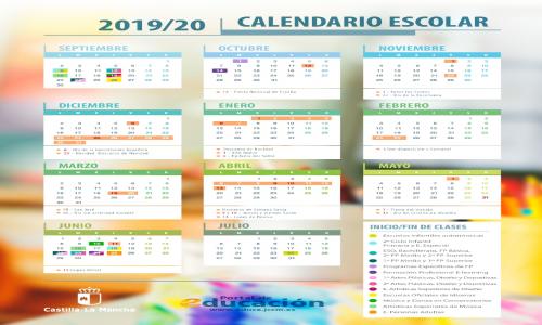 calendario escolar 2019/2020